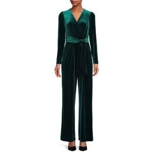 ANTONIO MELANI MiRANDA One Piece Velvet Jumpsuit NWT